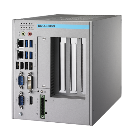 研華UNO-3083G  Intel Core i-2655LE系列嵌入式無風扇工業電腦