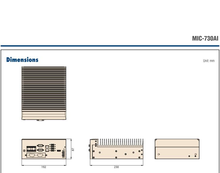 研華MIC-730AI 基于 NVIDIA Jetson? Xavier平臺AI推理服務器
