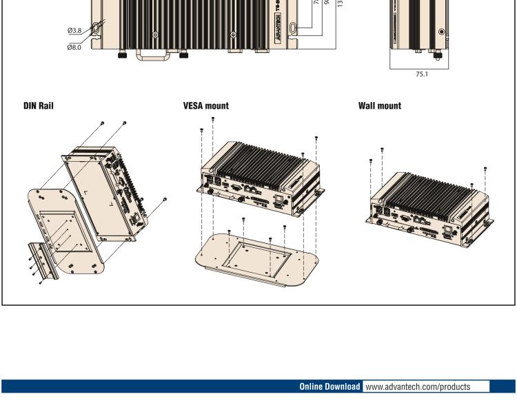 研華TS-206 車載全高清NVR w/4 PoE端口，第6代Intel Core i7 6600U /Core i5 6300U SoC無風扇工控機