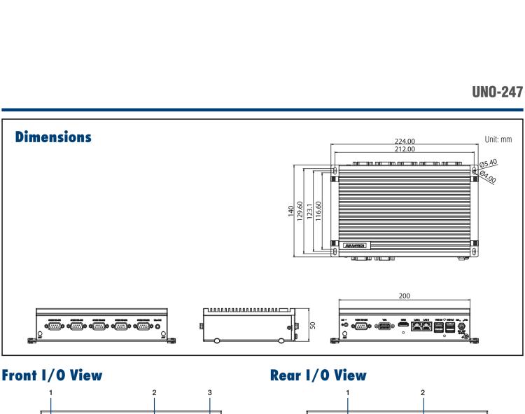 研華UNO-247 搭載 Intel? Celeron? J3455 的物聯(lián)網(wǎng)邊緣計(jì)算平臺