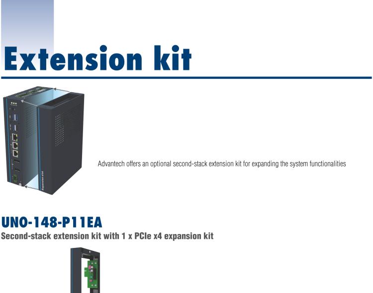研華UNO-148 常規(guī)無(wú)風(fēng)扇DIN導(dǎo)軌控制器，采用第11代Intel? Core? i處理器