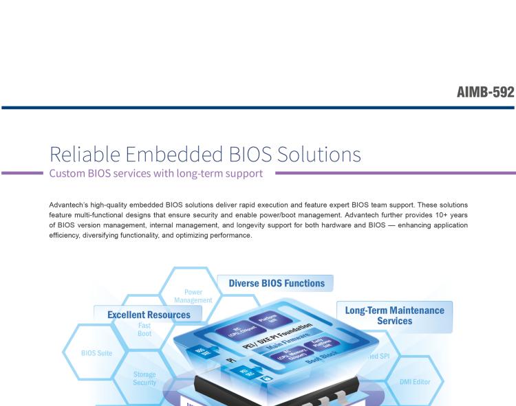研華AIMB-592 適配AMD EPYC 7003系列處理器。性能達到服務器級別，4路PCIe x16滿足各類拓展需求，可做小型工作站、小型視覺圖像處理服務器使用。